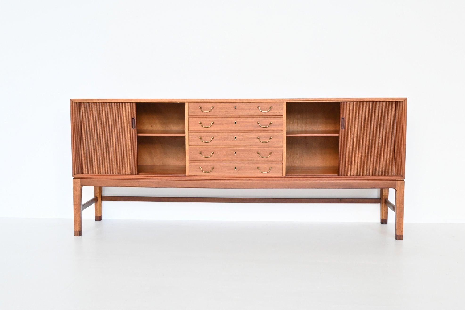 Ole Wanscher Teak Sideboard A.J. Iversen Denmark 1940 1