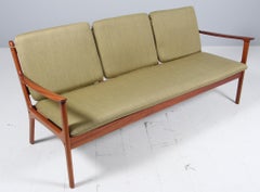 Ole Wanscher Three-Seat Sofa