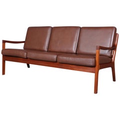 Ole Wanscher Three-Seat Sofa, Senator