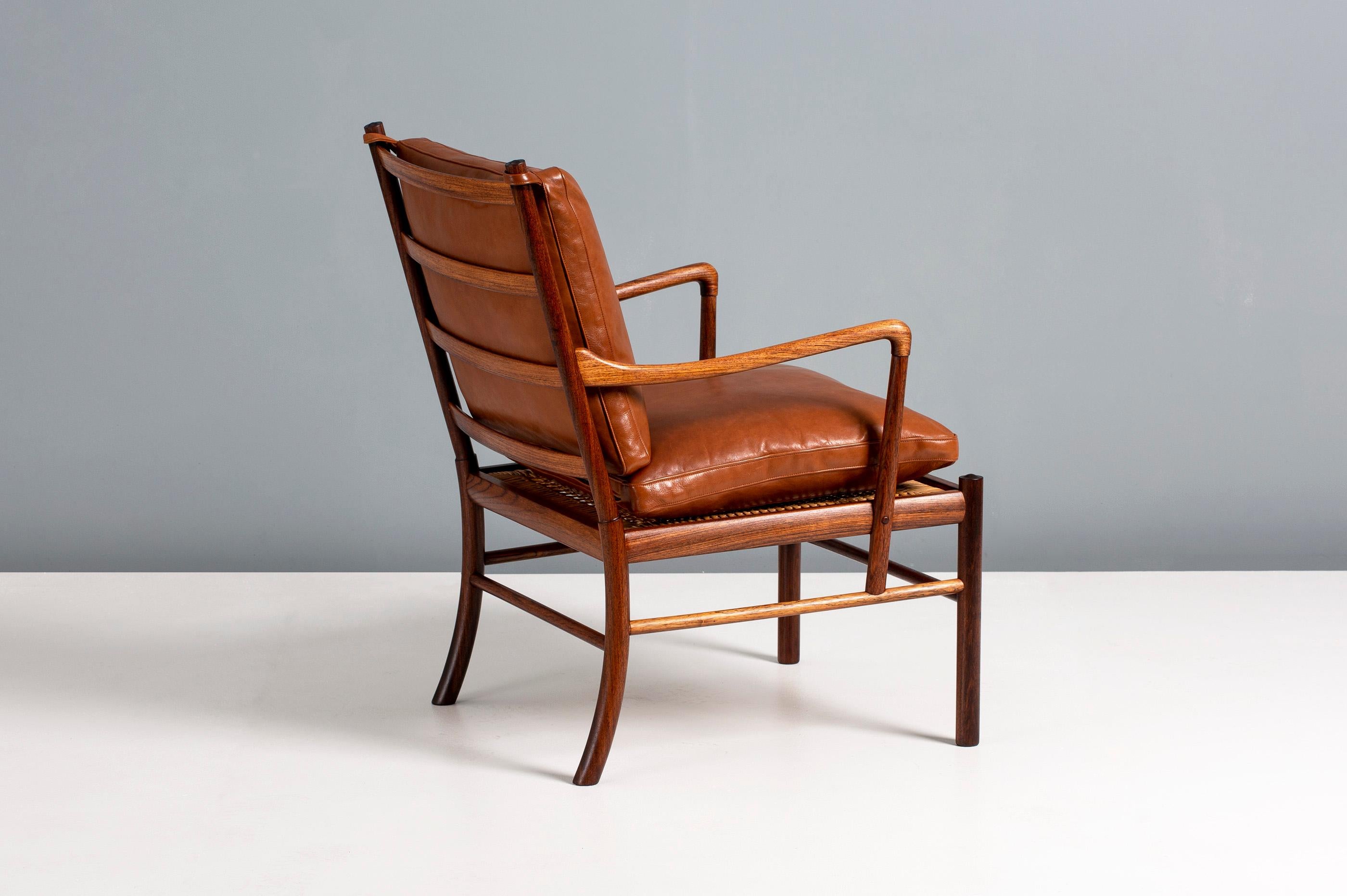 Ole Wanscher Vintage Rosewood Colonial Chair, 1949 2