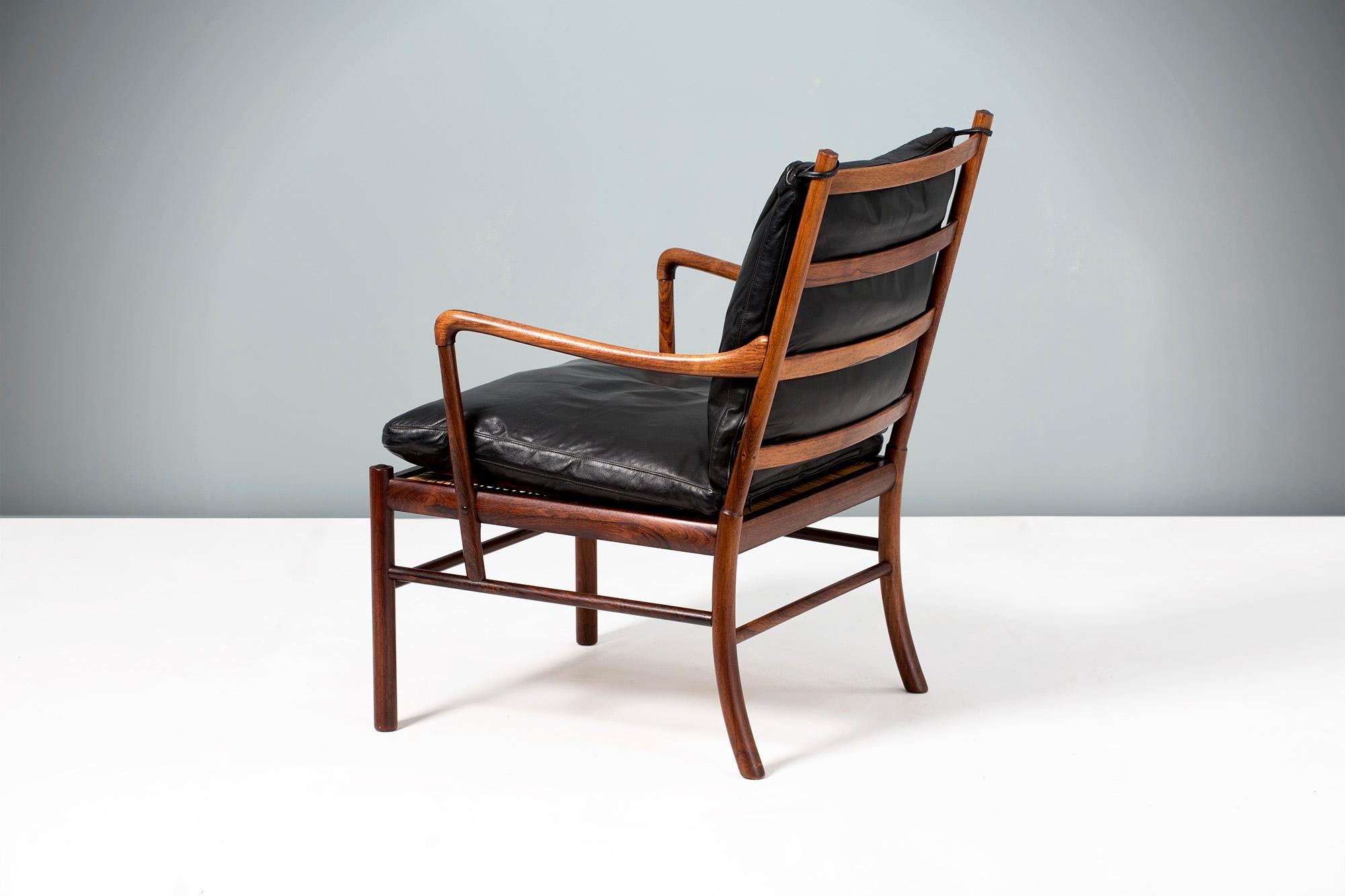 Mid-20th Century Ole Wanscher Vintage Rosewood Colonial Chair, 1950s