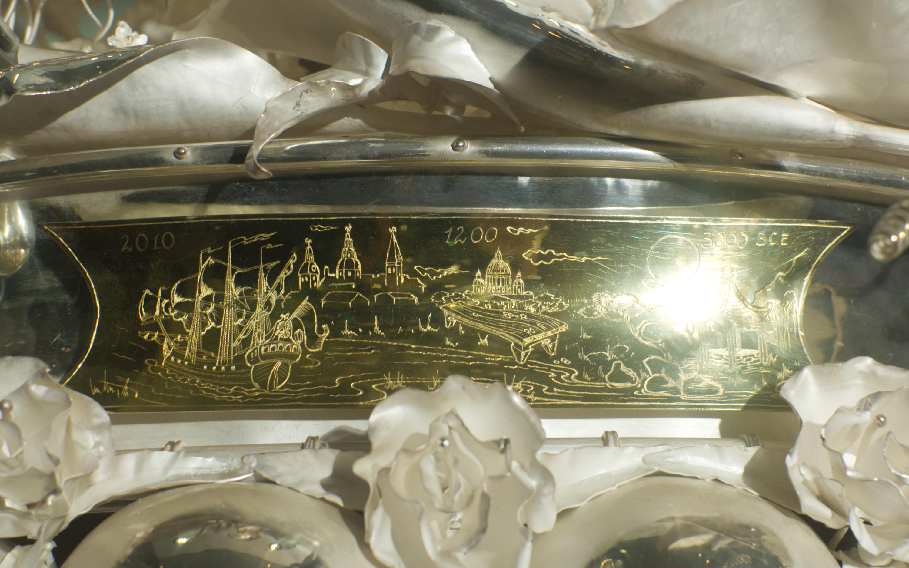 Coupe en argent Renaissanse du 21ème siècle. 2010. A. Silver 925. Poids 35 370 g. en vente 7