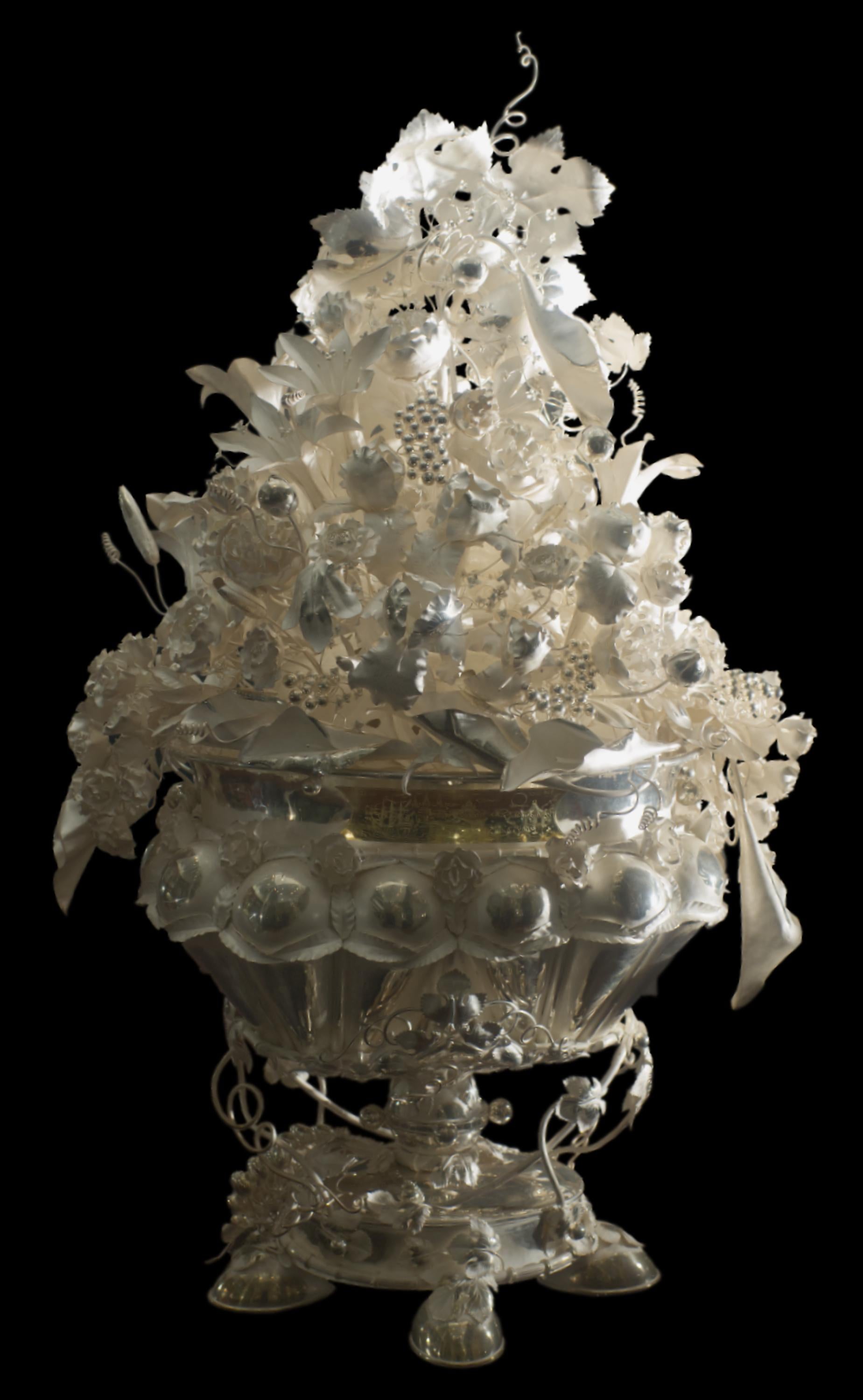 Coupe en argent Renaissanse du 21ème siècle. 2010. A. Silver 925. Poids 35 370 g. - Sculpture de Oleg Auzers