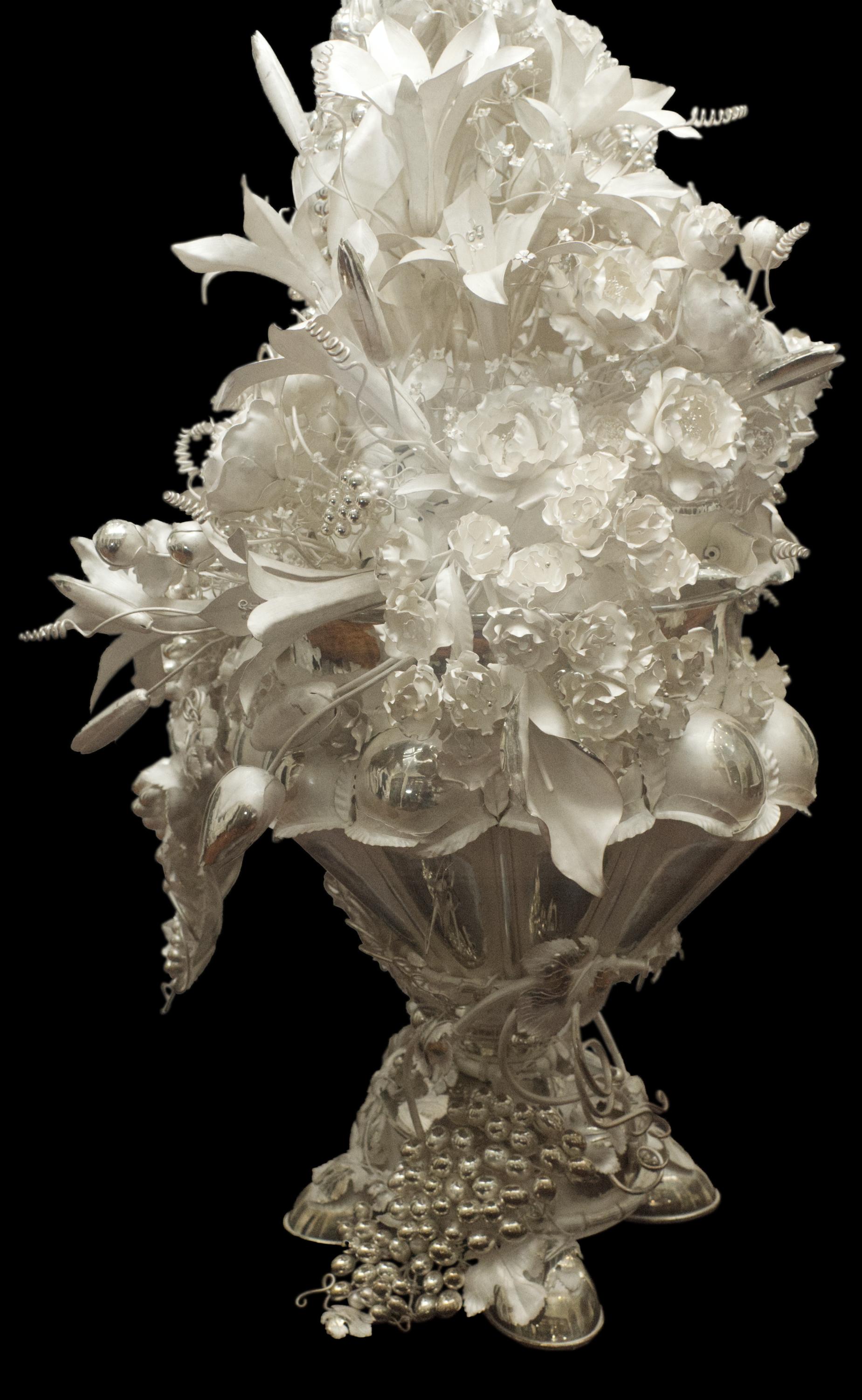 Coupe en argent Renaissanse du 21ème siècle. 2010. A. Silver 925. Poids 35 370 g. - Renaissance nordique Sculpture par Oleg Auzers