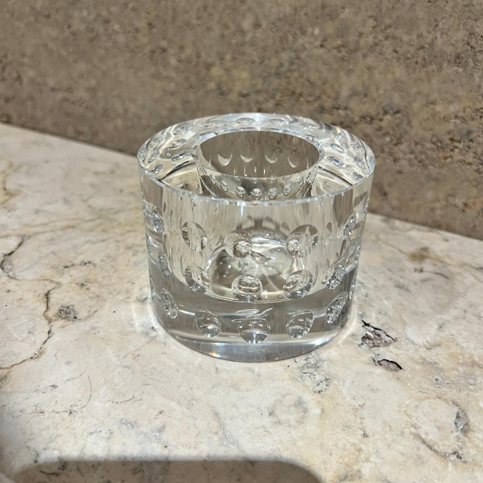 Oleg Cassini Portavelas de Cristal Votivo de Cristal Burbuja en Bueno estado para la venta en Chula Vista, CA