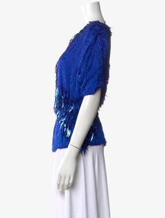 Oleg Cassini vintage silk top