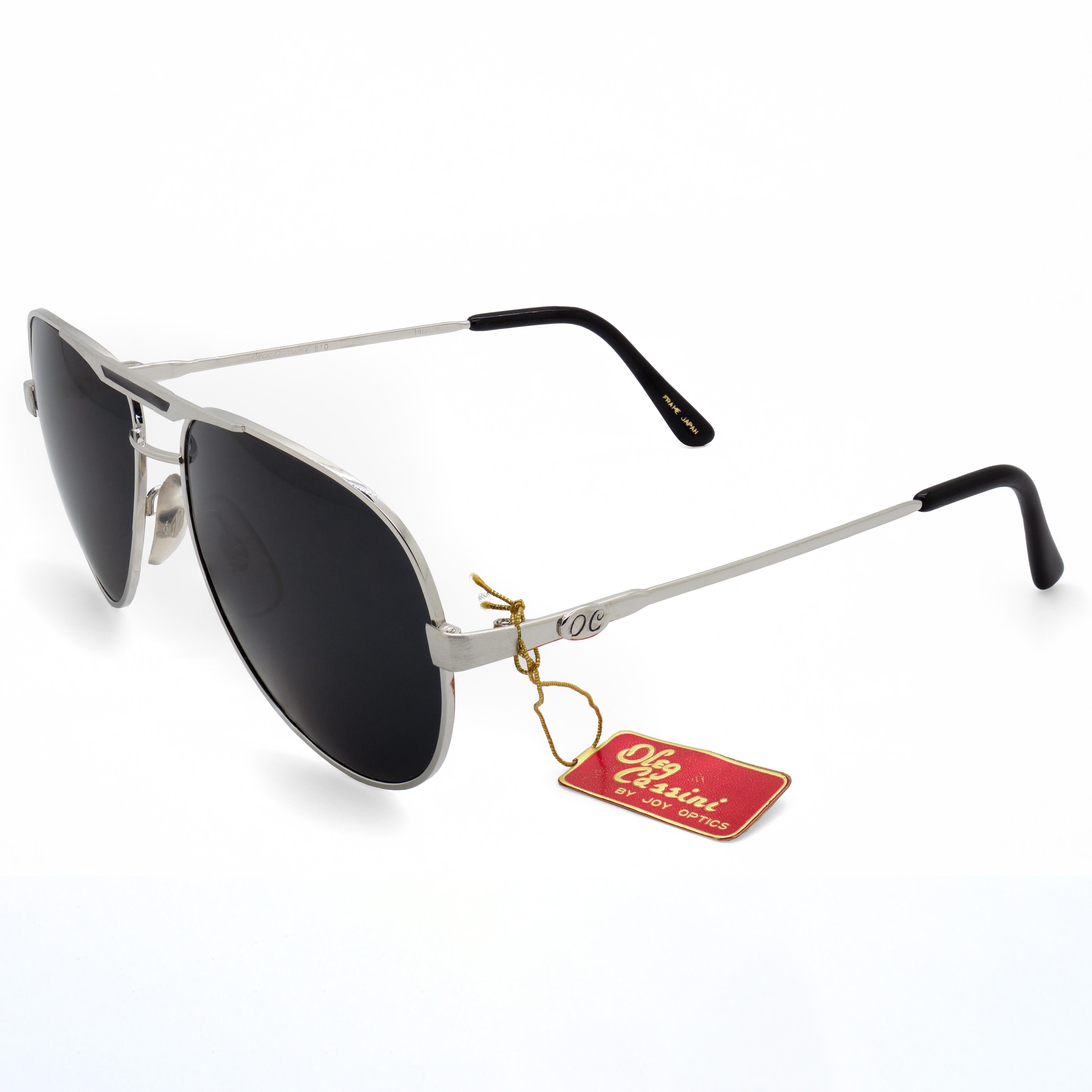Oleg Cassini vintage sunglasses In New Condition For Sale In Santa Clarita, CA