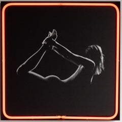 "Sacral Chakra" Fotografía en técnica mixta 26" x 26" pulgadas Edición 1/7 por Oleg Char