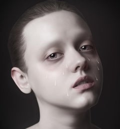 "9 Tears" C-Print Mounted on Acrylic - Portrait Photography, Russian Art