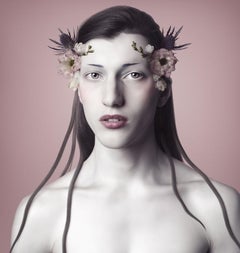 "Flora, " C-Print Face Mounted on Acrylic - Portrait Photography, Russian Artist