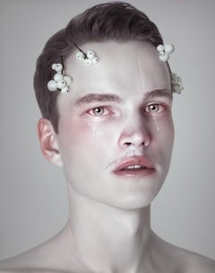 "Narcissus in Love, " C-Print Mounted on Acrylic - Portrait Photography, Russian