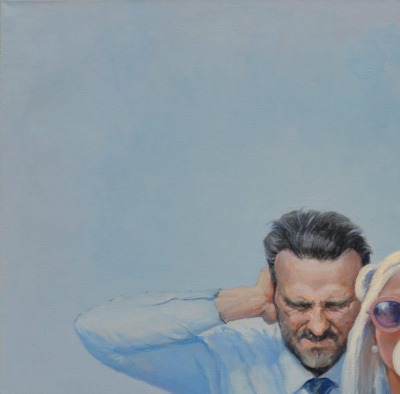 Artista: Oleg Kateryniuk
Obra: Pintura al óleo original, obra de arte hecha a mano, única en su género 
Técnica: Óleo sobre lienzo 
Año: 2022
Estilo: Arte Figurativo
Título: Doble burbuja 
Tamaño: 39,5