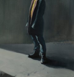 Look Up, Figuratives, Original-Ölgemälde in Öl, hängefertig