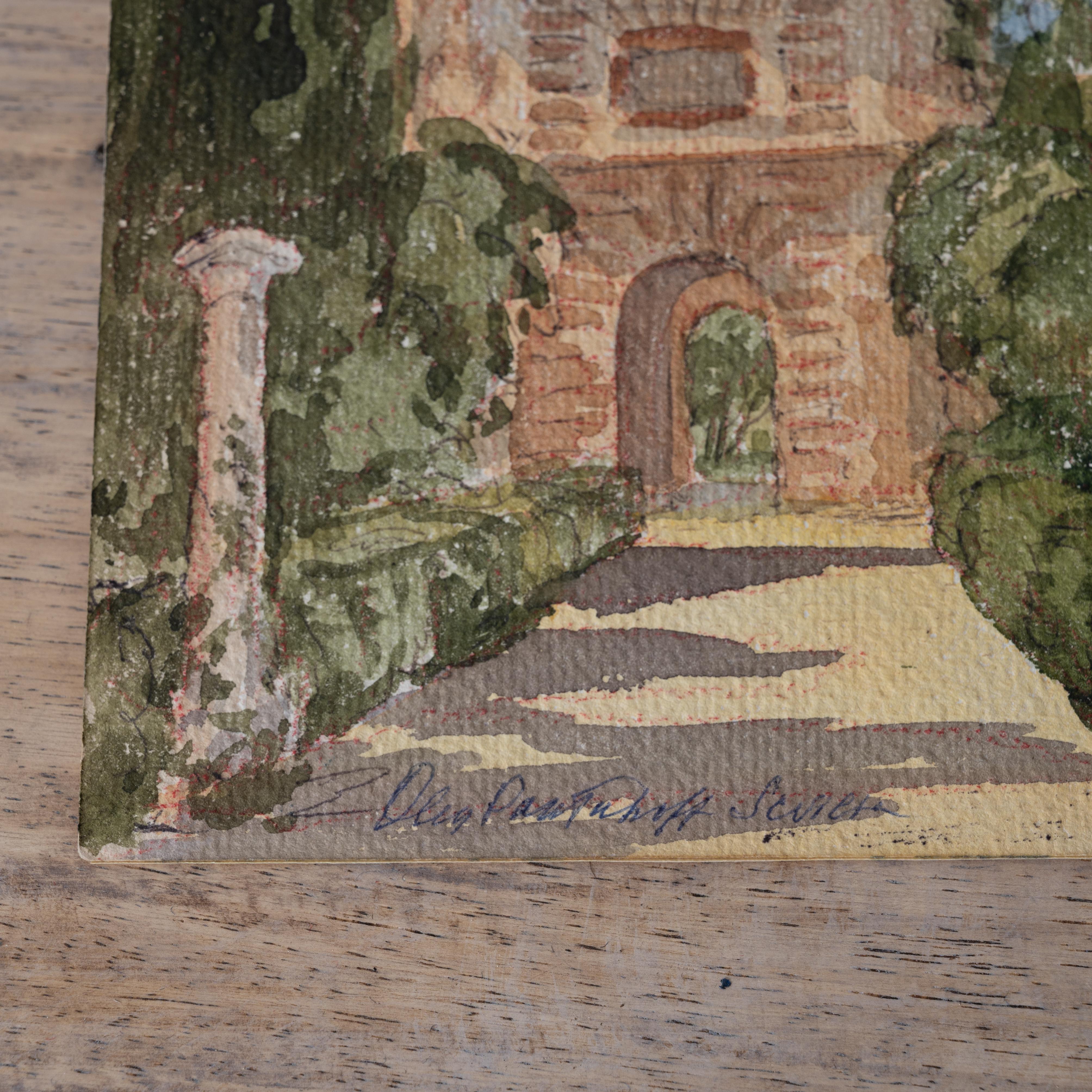 Oleg Pantuhoff - Alcázar von Sevilla im Zustand „Gut“ im Angebot in Savannah, GA