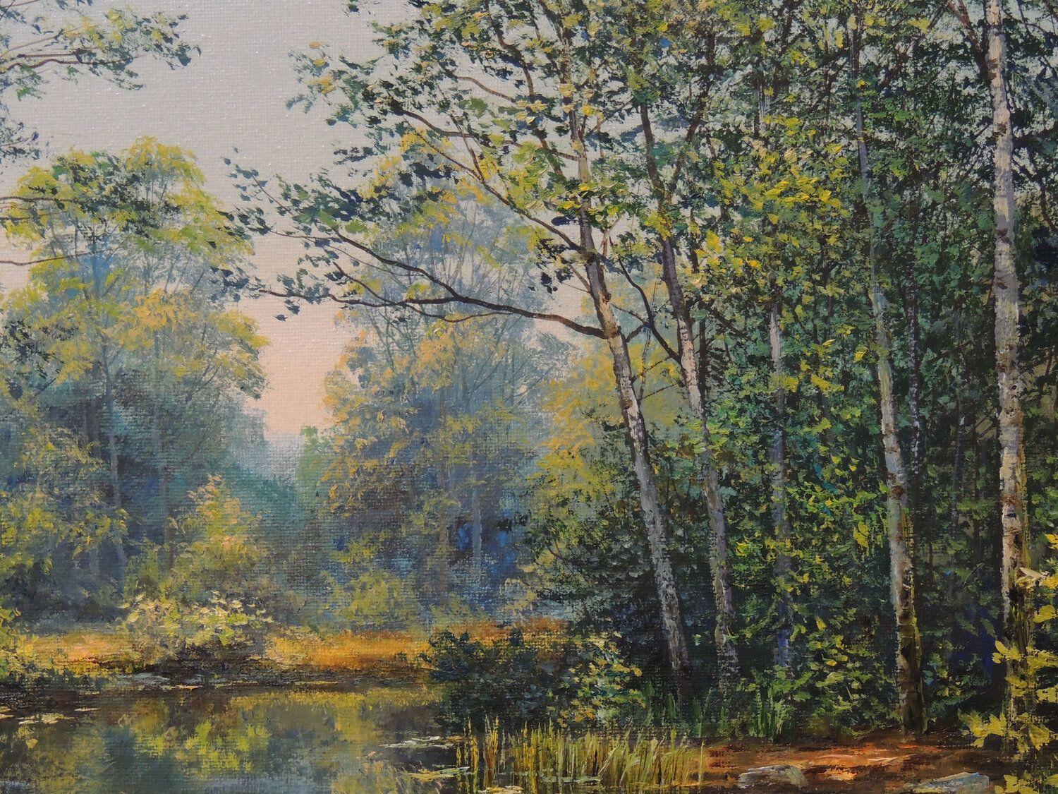 L'été ne fait que commencer, peinture, huile sur toile 2