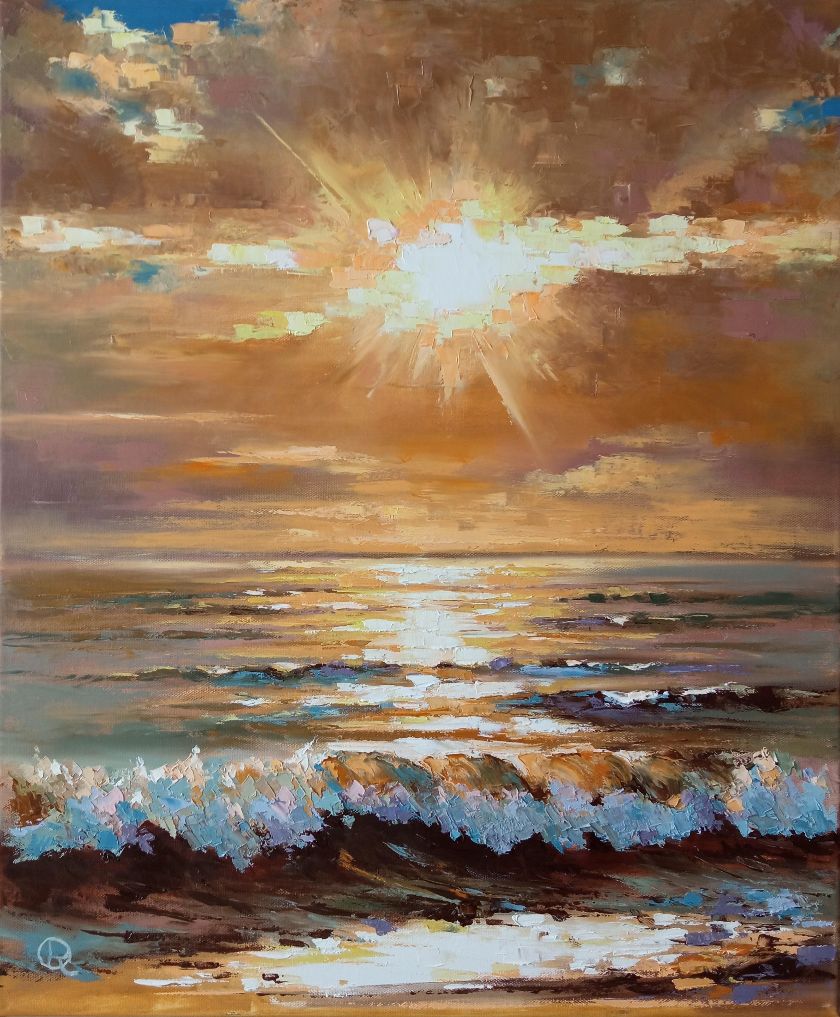 Landscape Painting Oleg Ryzhkov - "Le souffle de la lumière"