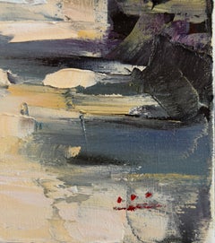 Early Morning: Sea Freshness, Impressionist Landscape, Oil on Canvas