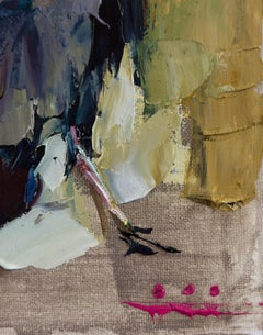 «Curadores emplumados», pintura animalista impresionista, óleo sobre lienzo, 2026