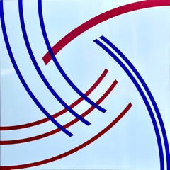 Gran cuadro al óleo Oleg Sohanievich Arte no conformista Avant Garde Ucraniano