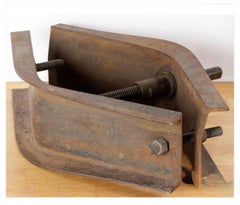 Corten Steel Sculpture Oleg Sohanievich Non Conformist Avant Garde Ukrainian