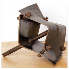 Corten Steel Sculpture Oleg Sohanievich Non Conformist Avant Garde Ukrainian