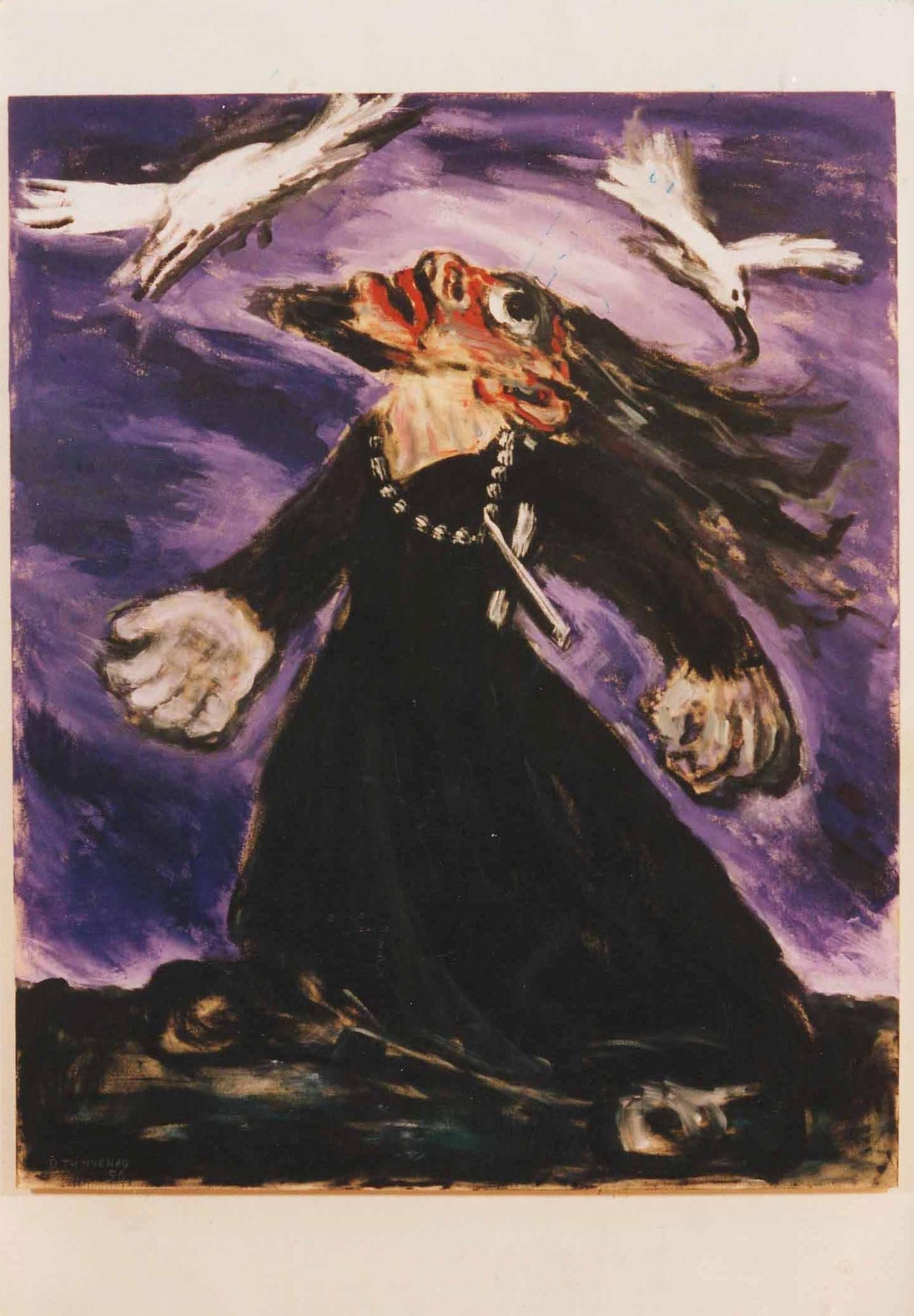 Acrylic on canvas, Diptych

Oleg Timchenko is a Georgian artist born in 1957 who lives and works in Tbilisi, Georgia. He was graduated from Tbilisi State Academy of Arts, Faculty of Fine Arts in 1982. He is Associate Professor at Tbilisi State