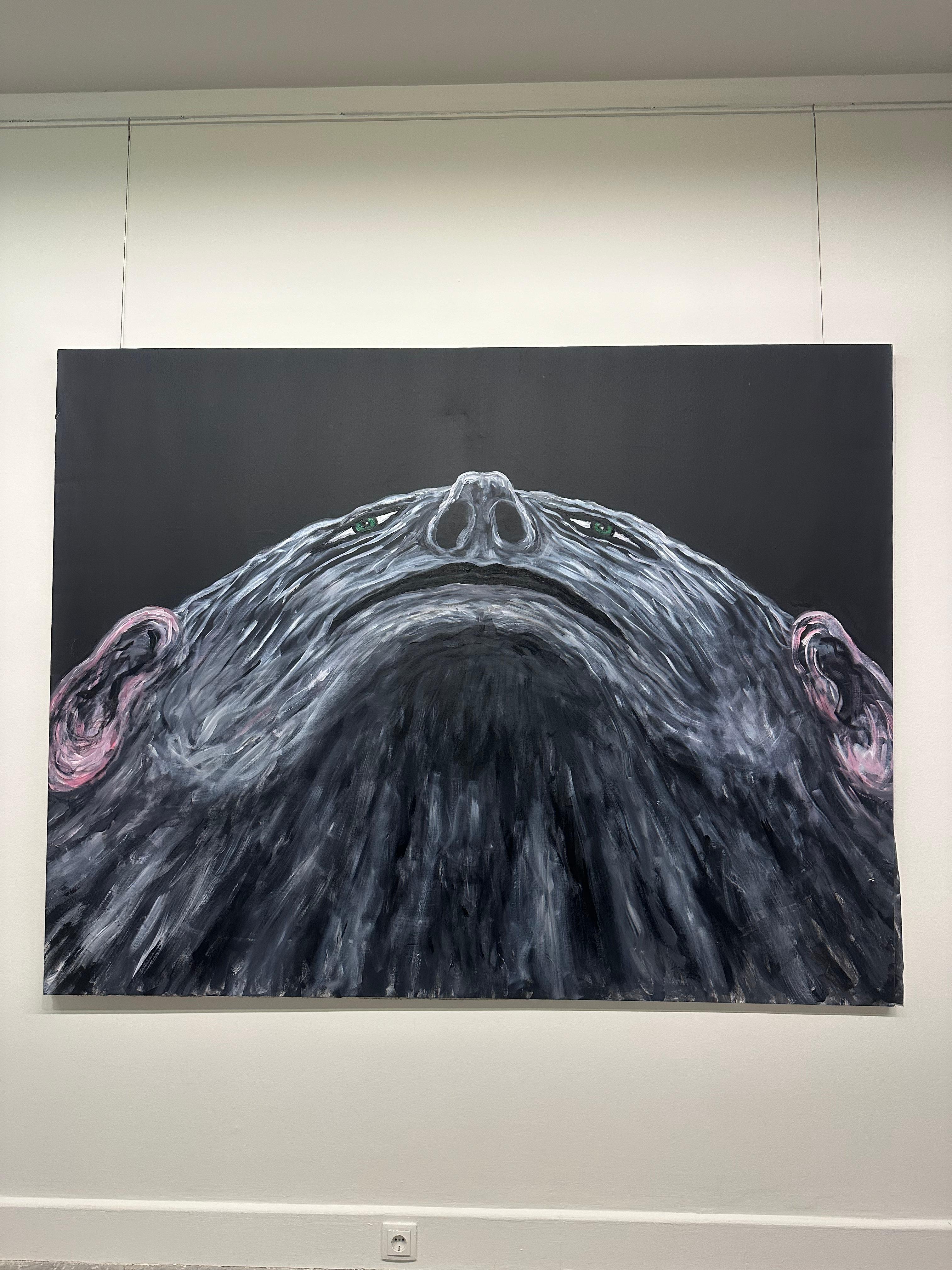 Georgian Contemporary Art by Oleg Timchenko - Untitled Face For Sale 1