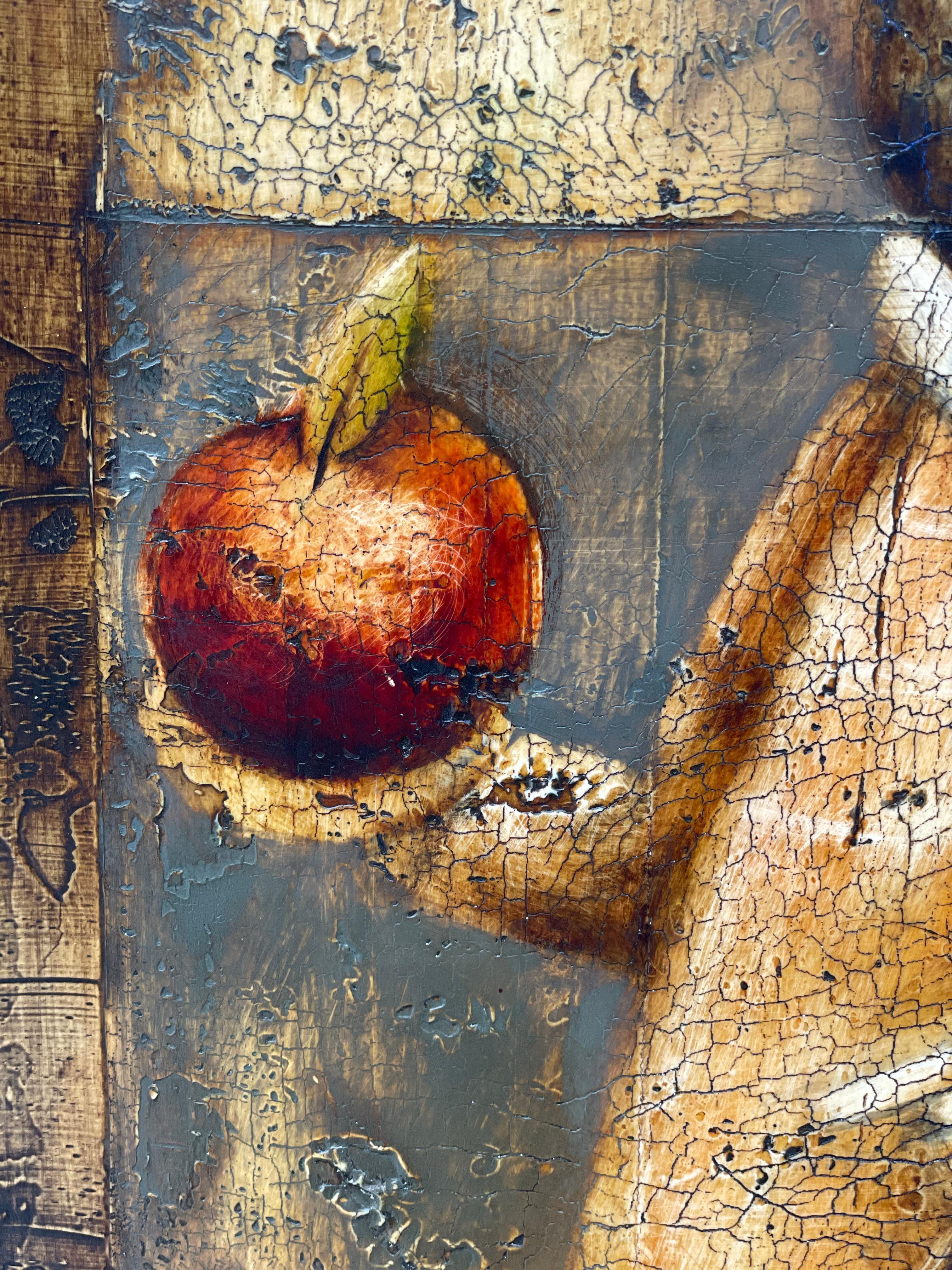 Apfel (Renaissance), Painting, von Oleh Denysenko