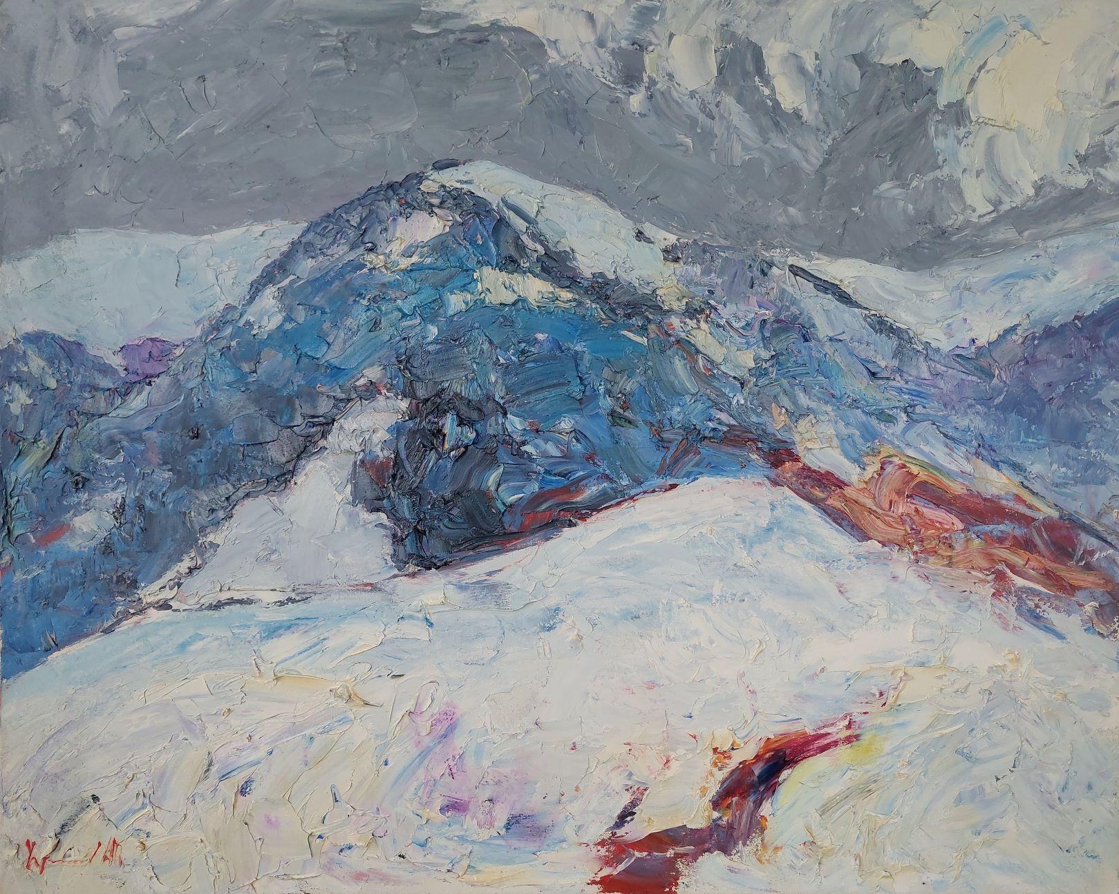 Landscape Painting di Oleksandr Khrapachov - In montagna