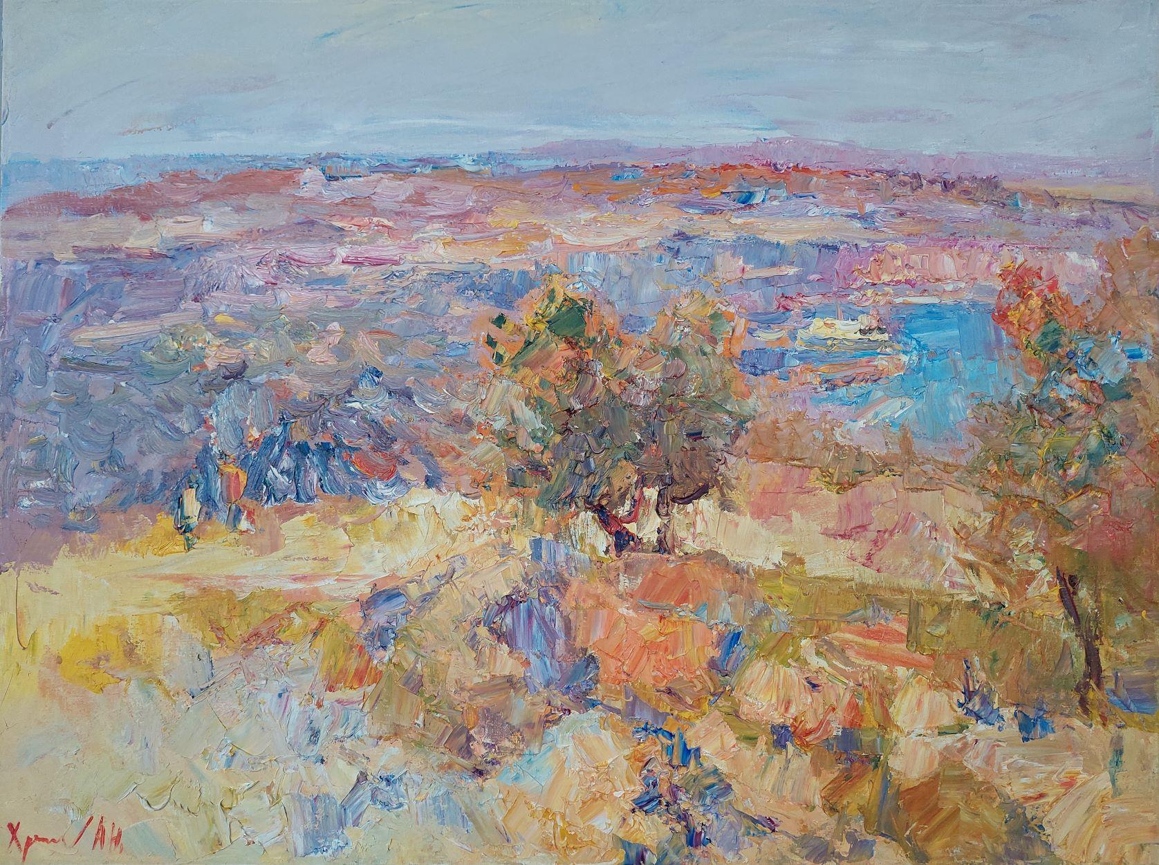 Oleksandr Khrapachov Landscape Painting - Kerch