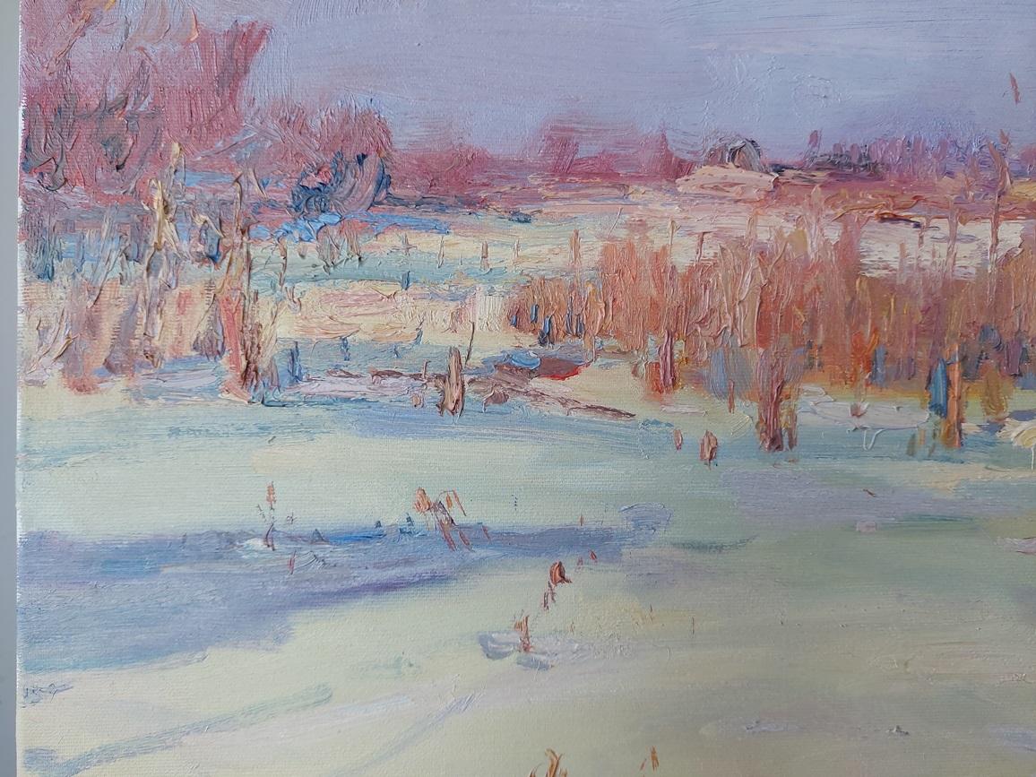 „Ein sonniger Tag“ (Realismus), Painting, von  Oleksandr Khrapachov