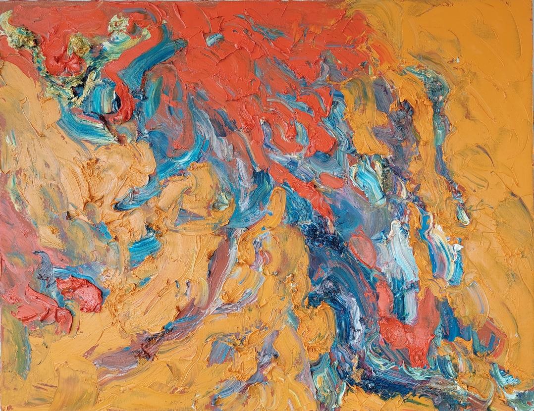 Landscape Painting di  Oleksandr Khrapachov - "Astrazione"