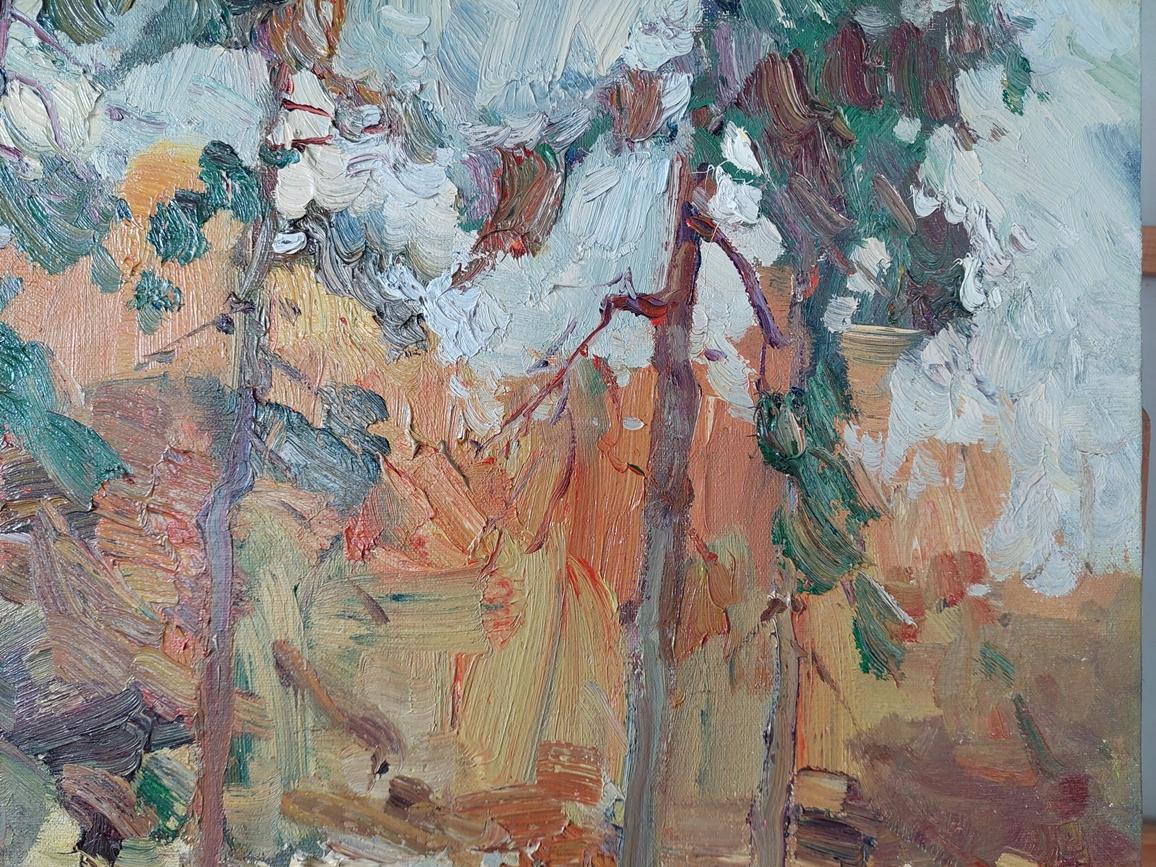 Antoniny

In the heart of Khmelnytskyi region, among the picturesque landscapes of the village of Antoniny, this sunny canvas was born – evidence of the artist's magical encounter with nature at the moment of its greatest generosity.

Oleksandr