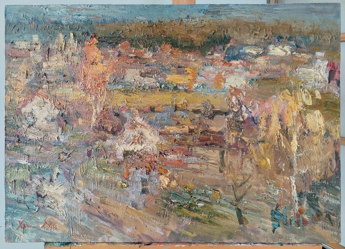 Landscape Painting de  Oleksandr Khrapachov - "Otoño"
