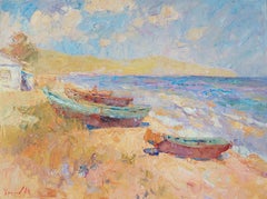 Boats. Yurkino. Crim