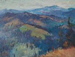 "Christmas trees. Transcarpathia"