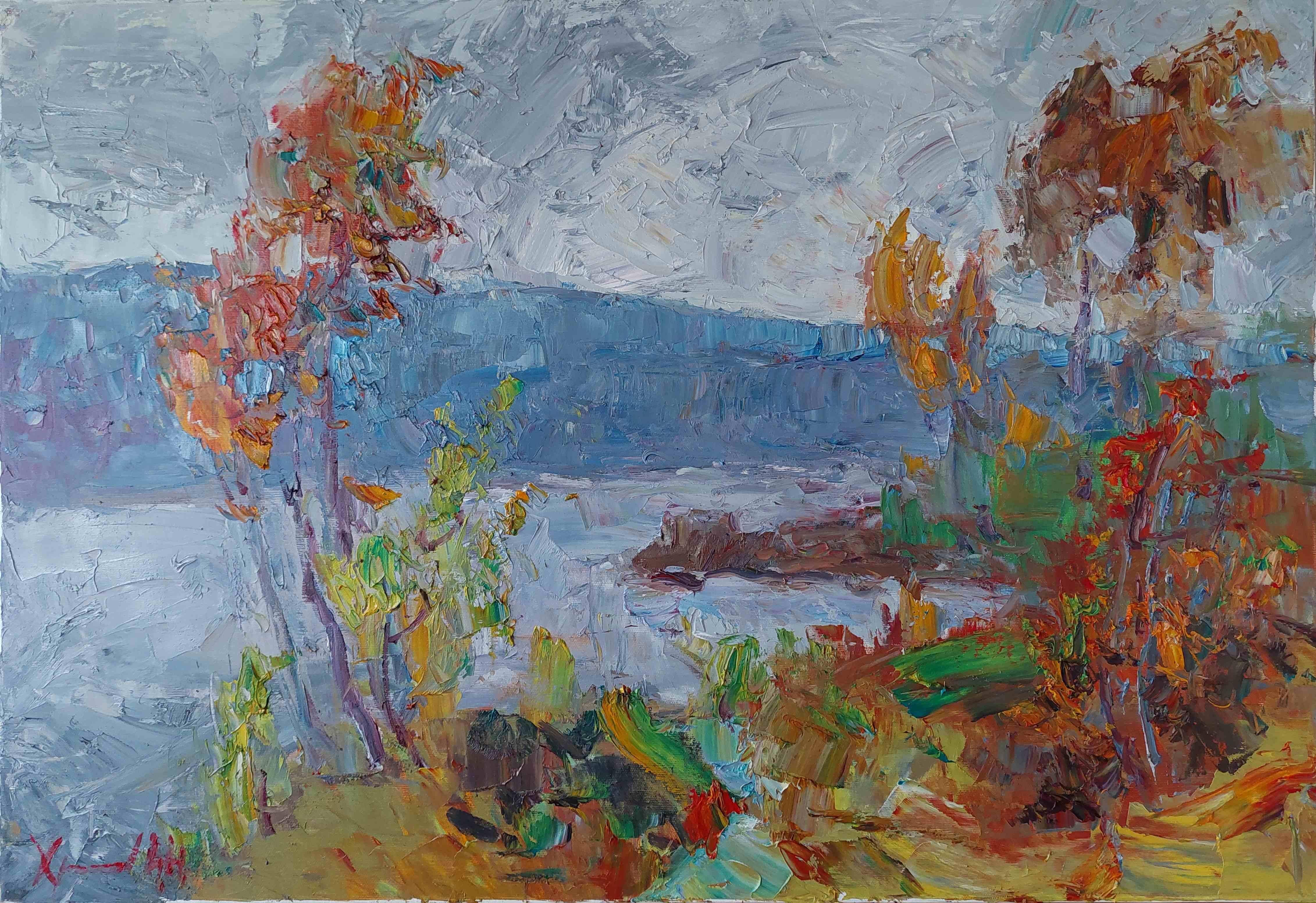  Oleksandr Khrapachov Landscape Painting - _COOL_