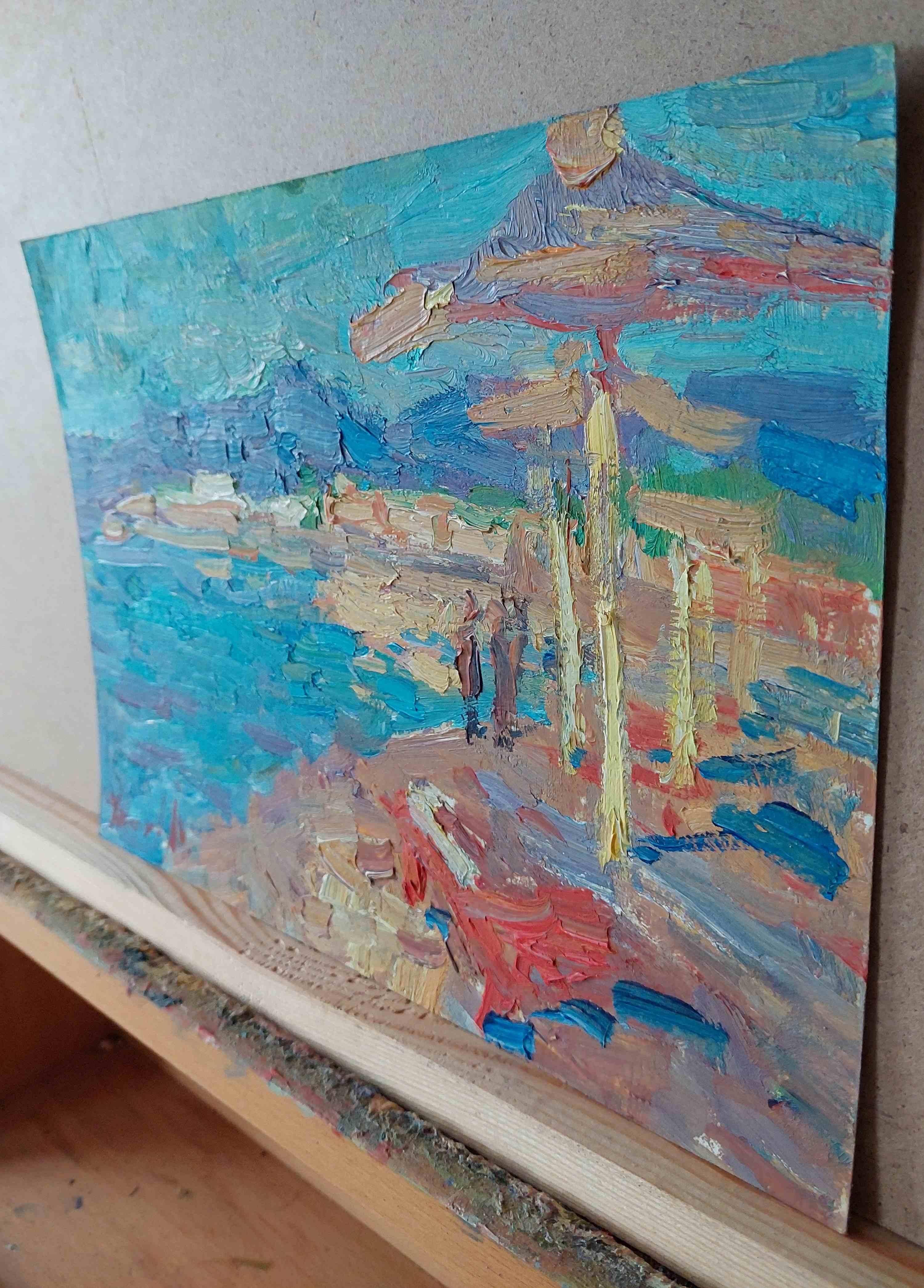 Ägypten. Hurghada. (Blau), Landscape Painting, von  Oleksandr Khrapachov