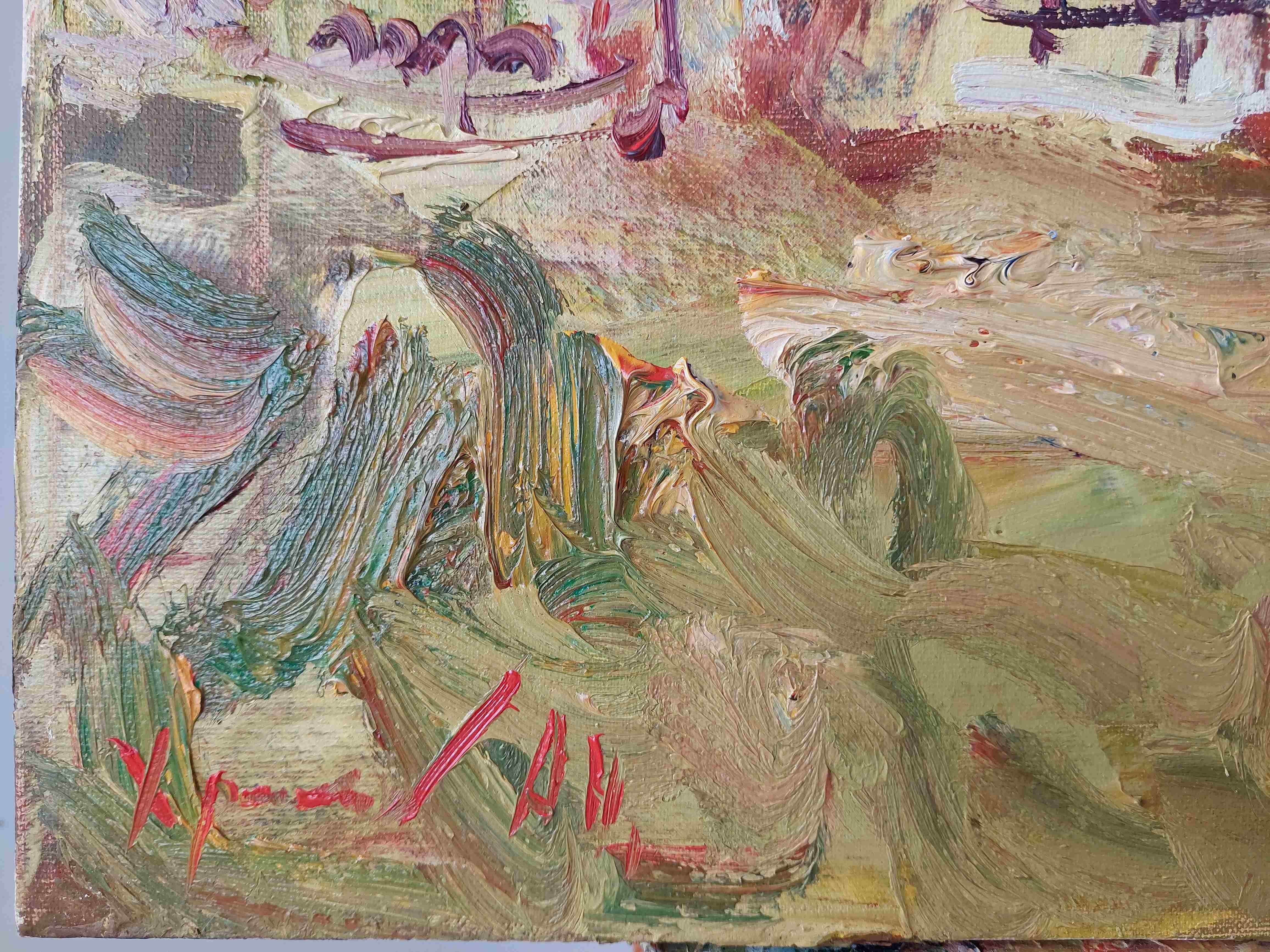 Nachlass. Antonina (Impressionismus), Painting, von  Oleksandr Khrapachov