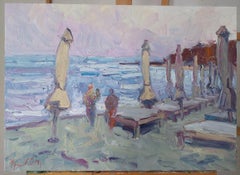 "Evening at the sea"