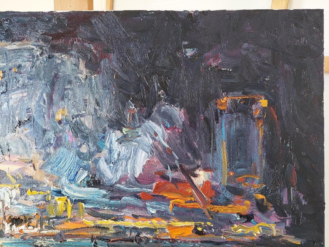 Das Werk entstand während einer Pleinair-Session in Odessa im Jahr 2025.
#Ausdruck in Odessa
Alexander Chrapatschow  2025  
Leinwand, Öl  50×70 cm
---
Wenn Odessa tanzt: die Nachtsinfonie von Arkadien
Es gibt zwei Odessas. Tagsüber ist es sonnig,