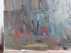 "In front of the walls of the Tiger Temple"