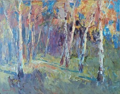 "Tardo autunno. Betulle"