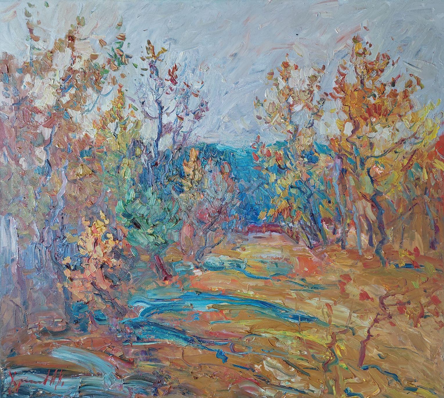  Oleksandr Khrapachov Landscape Painting - Light.
