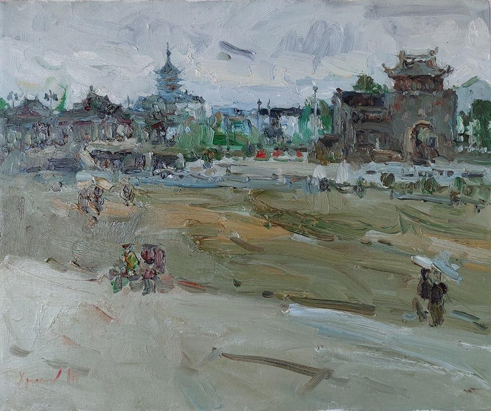 « Près de la station de Suzhou »