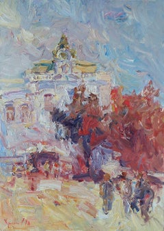 "En la plaza Ivano-Frankivsk"