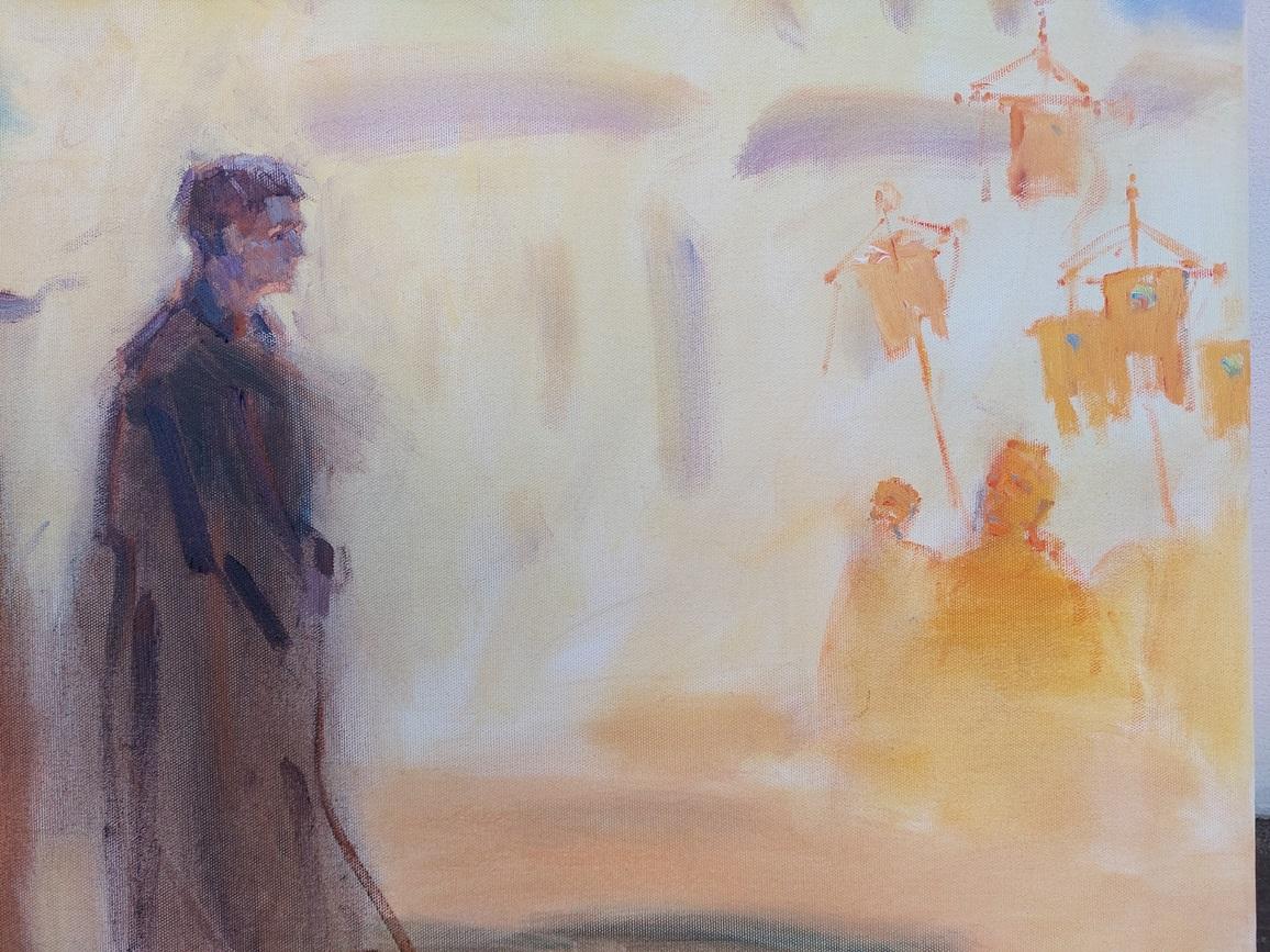 Vor Ihnen liegt ein einzigartiges Kunstwerk, das im Herzen der ukrainischen Spiritualität entstanden ist - in den Mauern der heiligen Kiew-Pechersker Lawra. Das Gemälde 