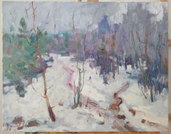 "Verschneiter Wald"