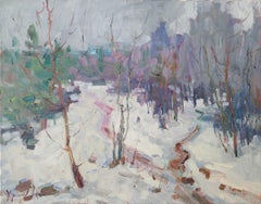 "Verschneiter Wald"