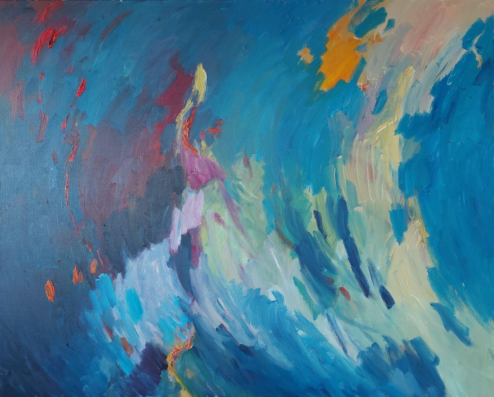  Oleksandr Khrapachov Abstract Painting – RAUM_